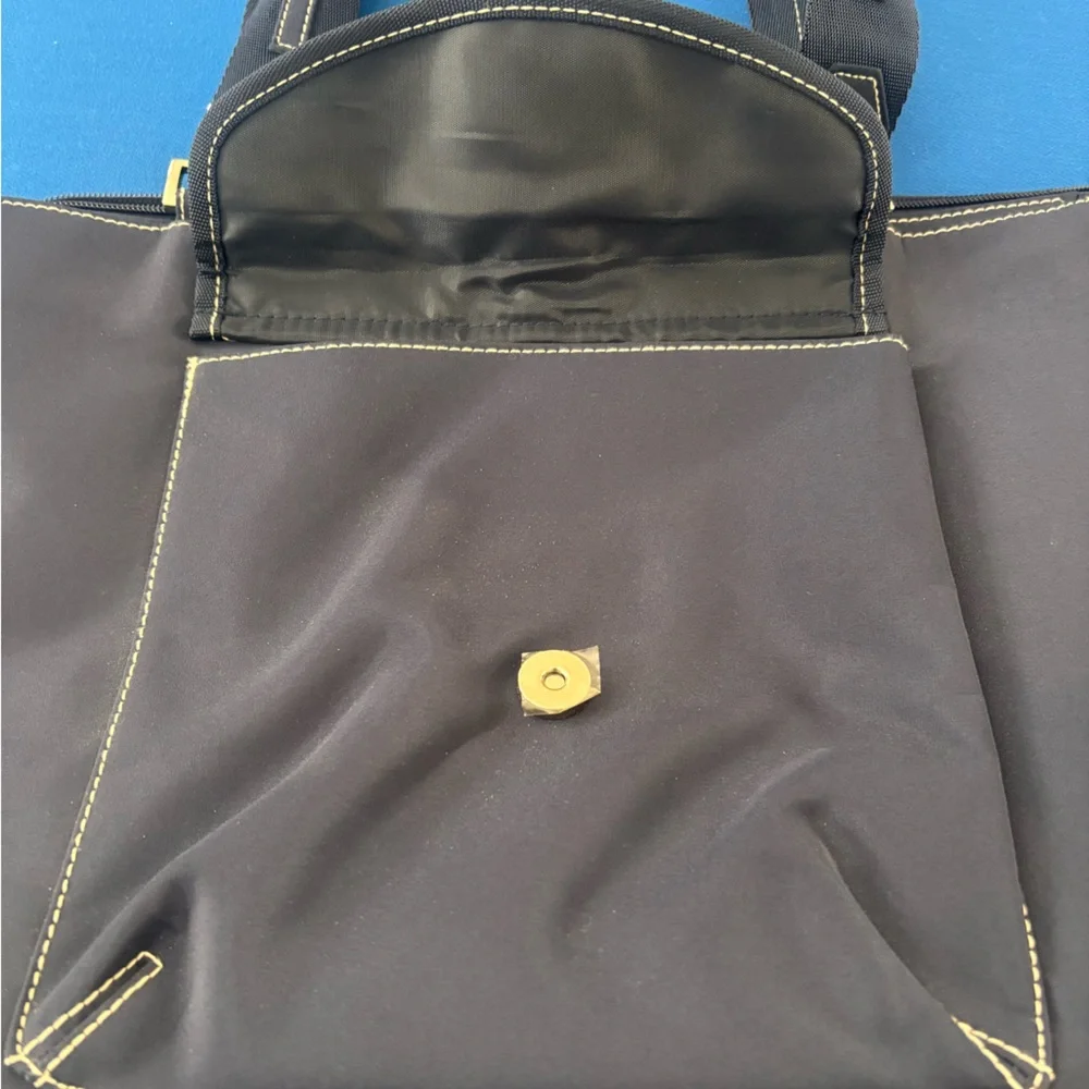 East Coast Co navy blue Nylon Shoulder / tote Bag